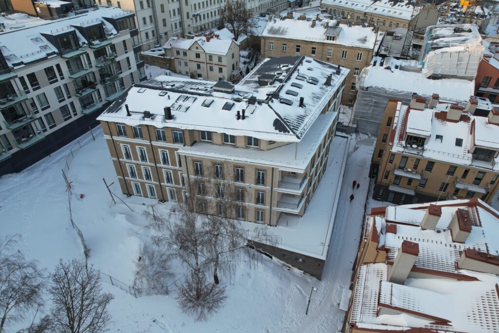 Mindaugo rezidencija (Mindaugo g. 12A) - Multi apartment - construction photos