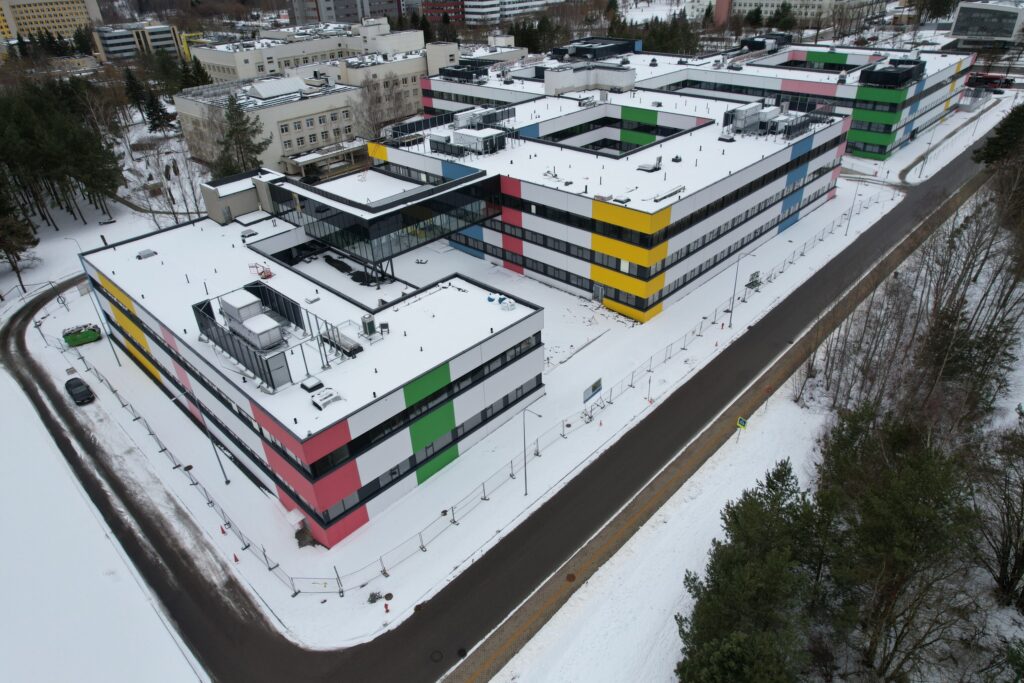Vaikų pediatrijos II korpusas (Santariškių g. 7) - Hospital - construction photos