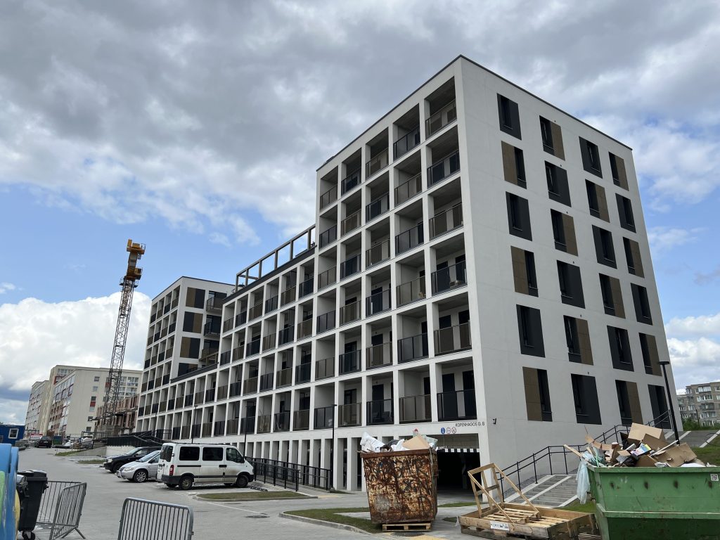 TALINO 2 etapas (N2, N3) (Rygos g. 58) - Multi apartment - construction photos