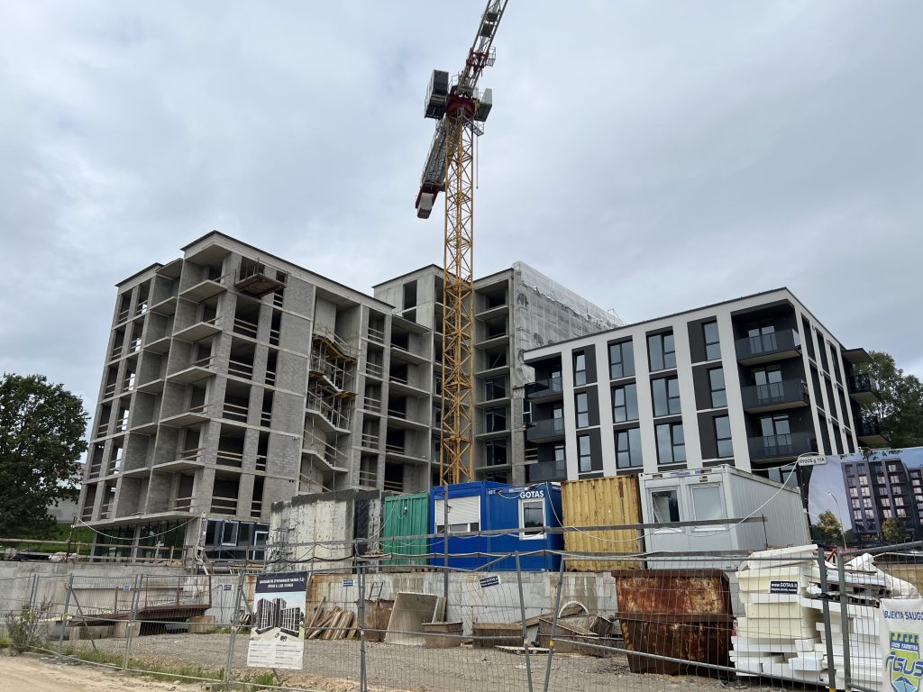 RIGO (Rygos g. 11A) - Multi apartment - construction photos