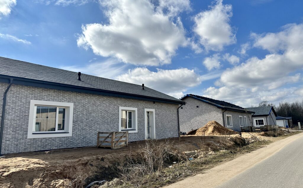 Grendavės g. 34A, 34A, 34C, 34D, 34E (Grendavės g. 34A, 34A, 34C, 34D, 34E) - Private house community - construction photos