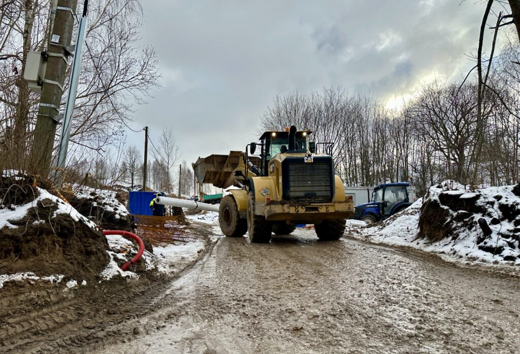 Nauji peizažai (Kaminkelio g. 23) - Multi apartment - construction photos