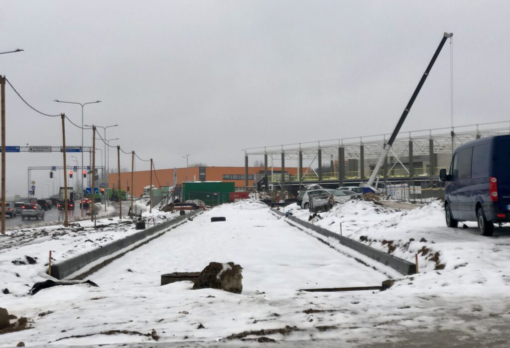 LIDL Liepkalnio g. 102A (Liepkalnio g. 102A) - Food store - construction photos