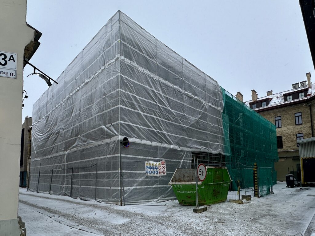 Bazilijonų namai 3 etapas (Bazilijonų g. 3B, 3C) - Multi apartment - construction photos