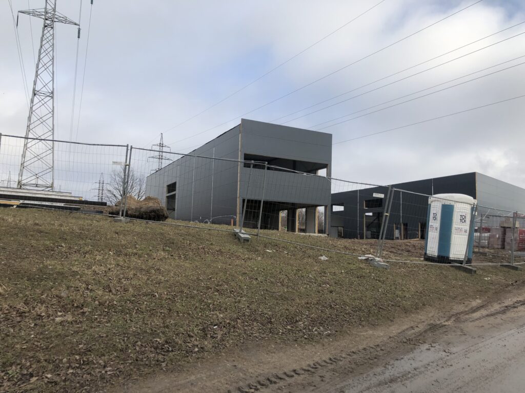 Elektrėnų g. 27 (Elektrėnų g. 27) - Sandėlys / Platinimo centras - statybų nuotraukos