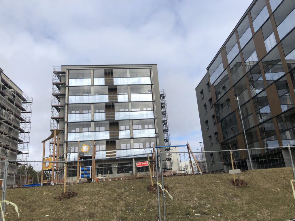 Martyno namai 2 (M. Mažvydo g. 25, 27, L. Rėzos al. 6) - Multi apartment - construction photos