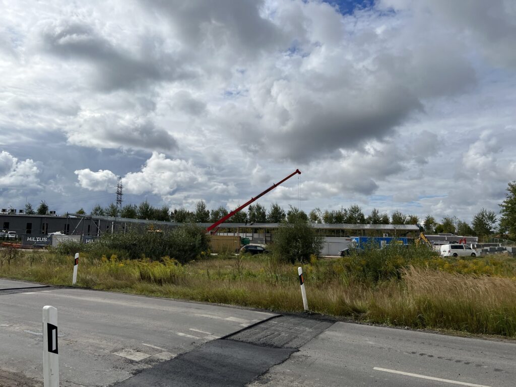 NordSpace Talino g. 10A (Talino g. 10A) - Shopping center, Warehouse / Distribution center - construction photos