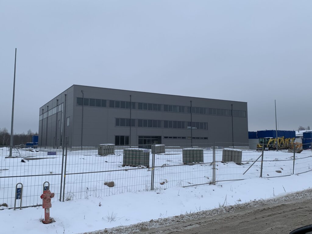 "GOTAS" administracinis (Nesvyžiaus g. 8) - Office center - construction photos