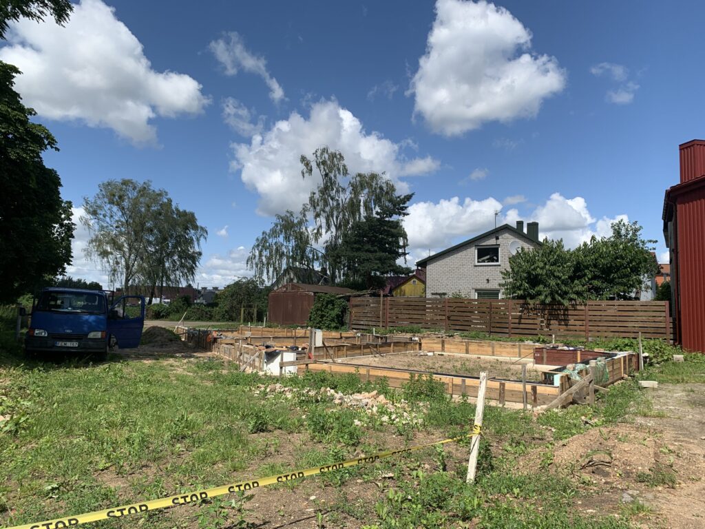 Milikonių skg. 4 (Milikonių skg. 4) - Showroom / Service center - construction photos