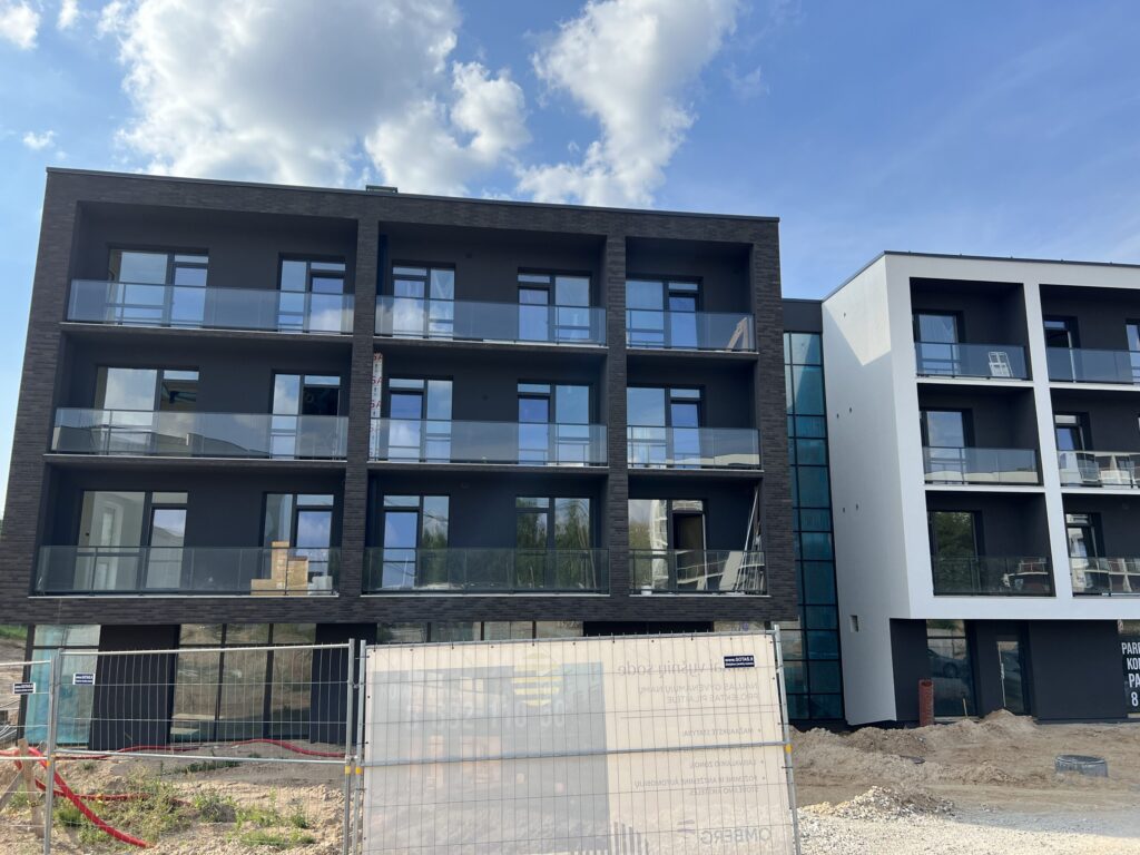 Vyšnios 1 etapas (Karaliaučiaus g. 25, 27) - Multi apartment - construction photos