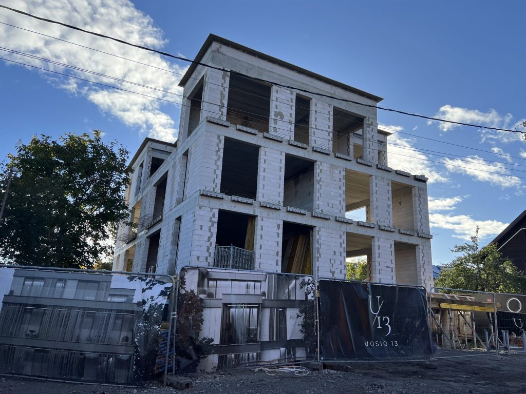 Uosio g. 13 (Uosio g. 13) - Multi apartment - construction photos
