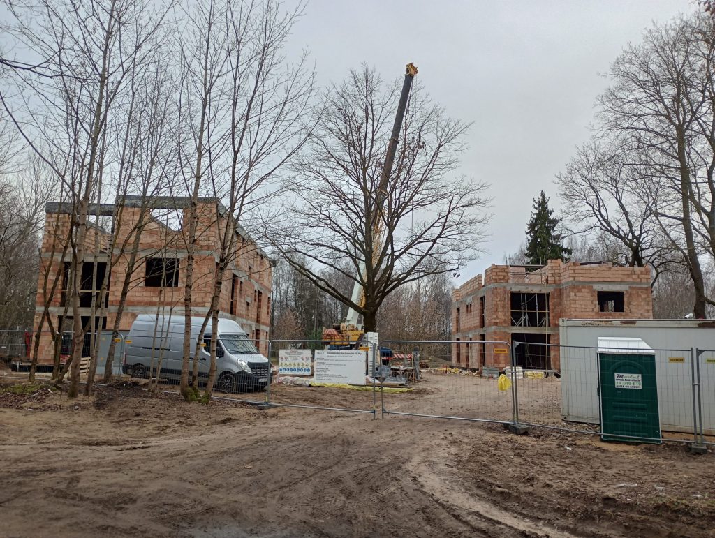 Ziepniekkalna Kāpa (Putnu iela 43) - Multi apartment - construction photos