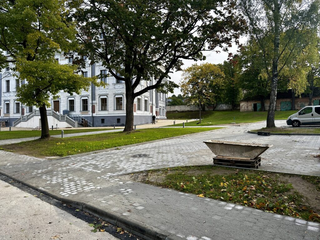 Sapiegų rūmai (L. Sapiegos g. 13) - Cultural center - construction photos