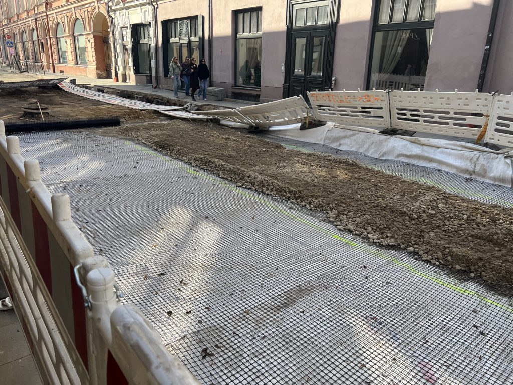 Trakų g. rekonstrukcija (Trakų g.) - Street - construction photos