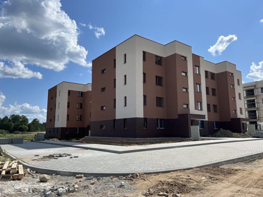 Horizontai (rytų, pietų, šiaurės) (Simono Grunau g. 34, 36, 38) - Multi apartment - construction photos