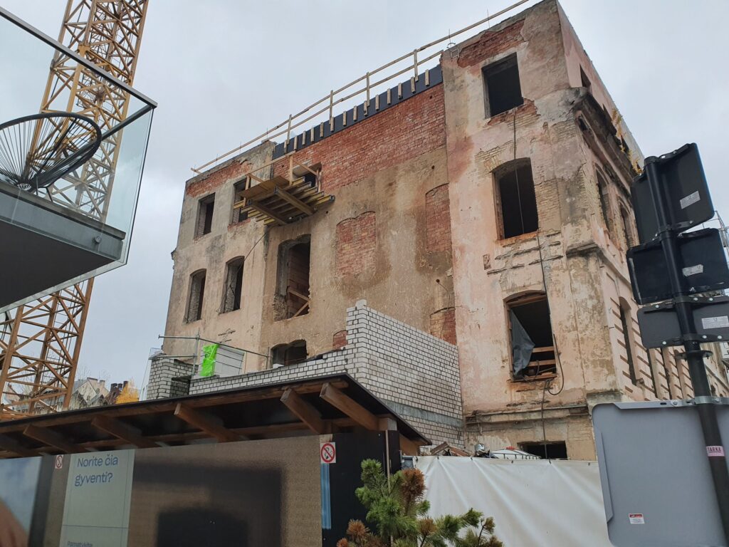 PAUPYS 11 etapas (Aukštaičių g. 14) - Daugiabutis - statybų nuotraukos