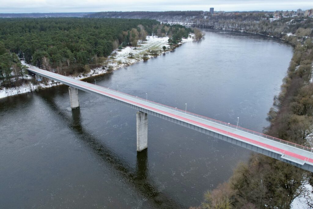 Trijų Mergelių tiltas (Biržiškų g. 4) - Bridge - construction photos