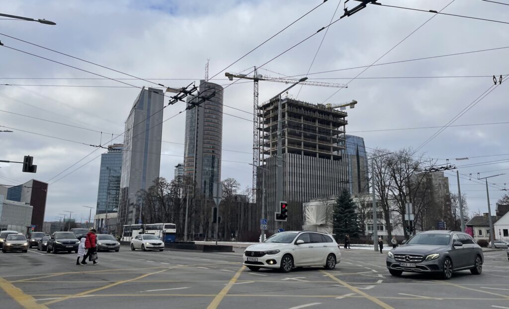 FLOW (Lvovo g. 21A) - Office center - construction photos