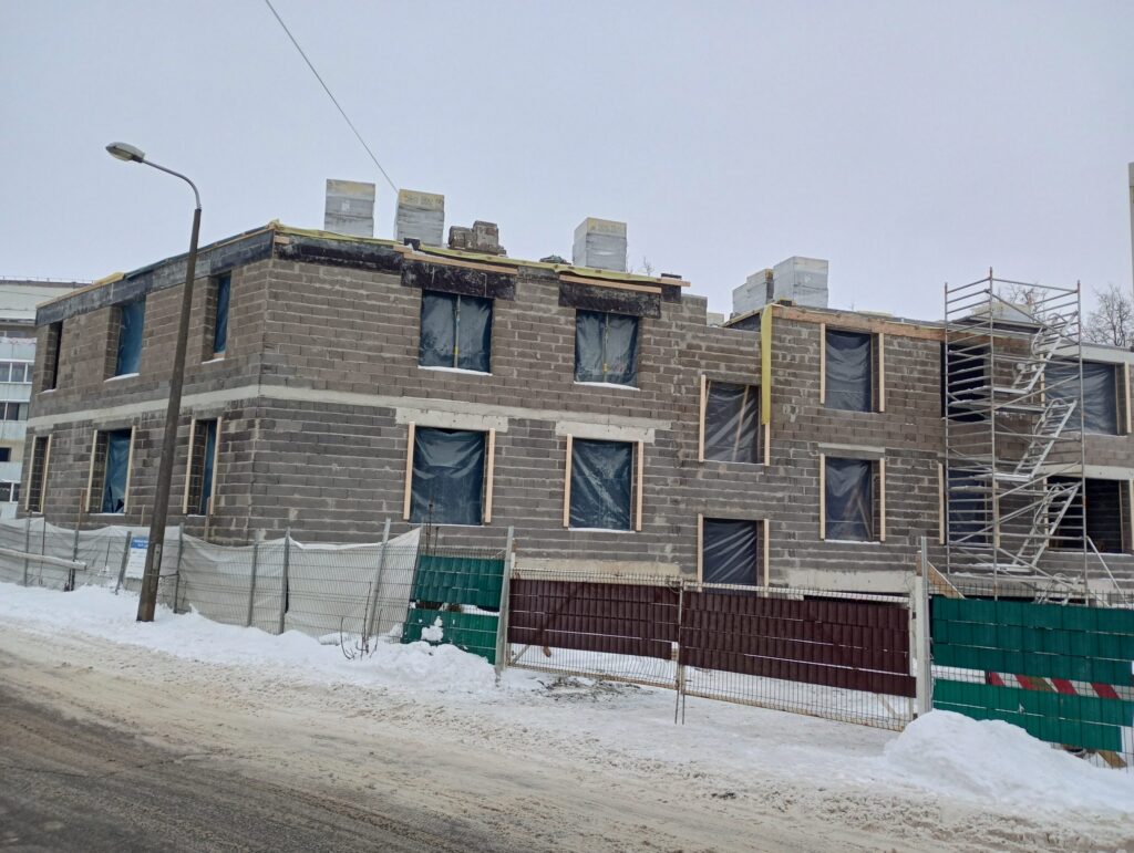 Vēja 33 (Vēja iela 33) - Multi apartment - construction photos