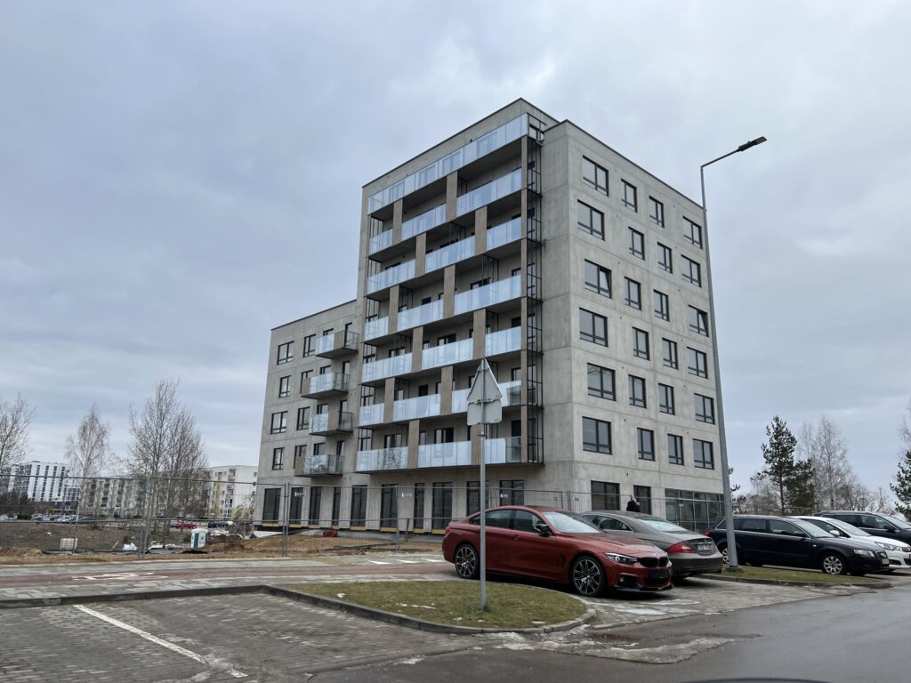 Martyno namai 3 etapas (A korpusas) (M. Mažvydo g. 30) - Multi apartment - construction photos