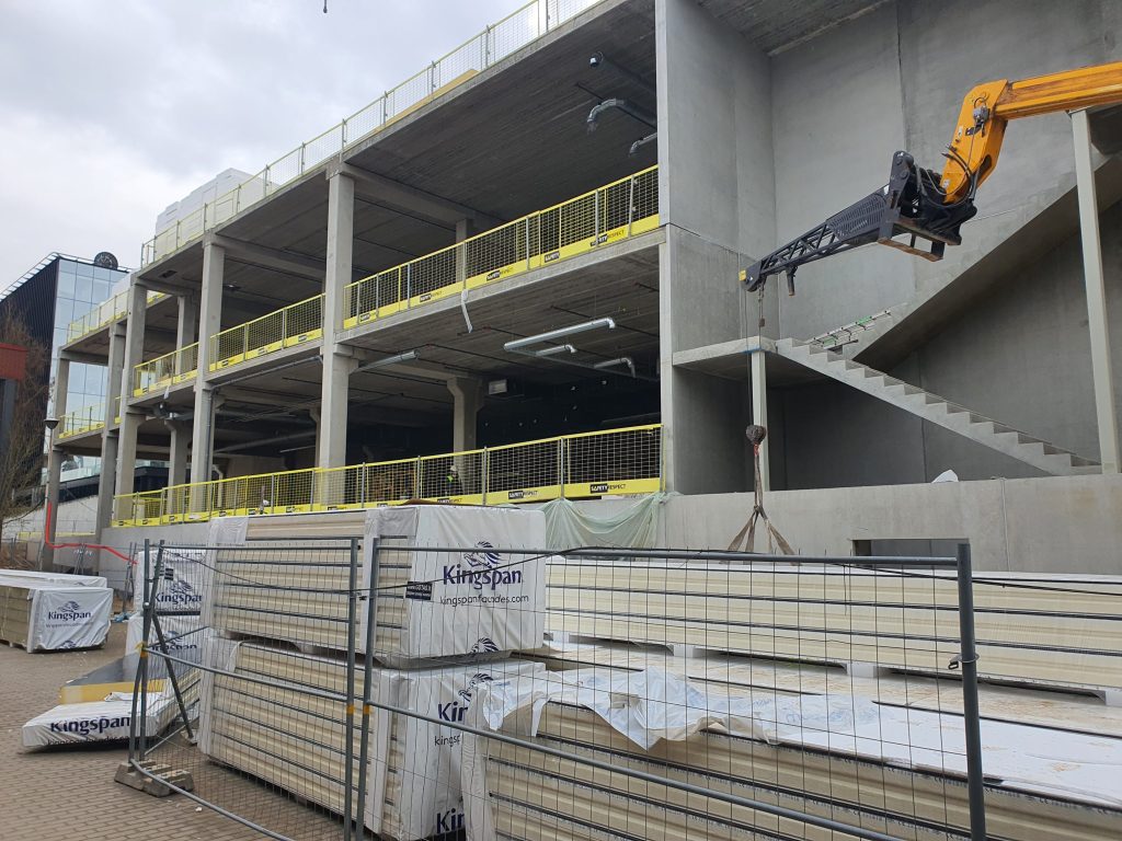 PC PIKAS (Ukmergės g. 221) - Shopping center - construction photos