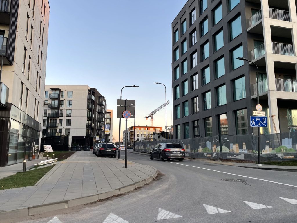 Naujasis Skansenas 6 etapas (Horizonto, Šiaurės, Saulynės, Vakario) (Linkmenų g. 13) - Multi apartment - construction photos