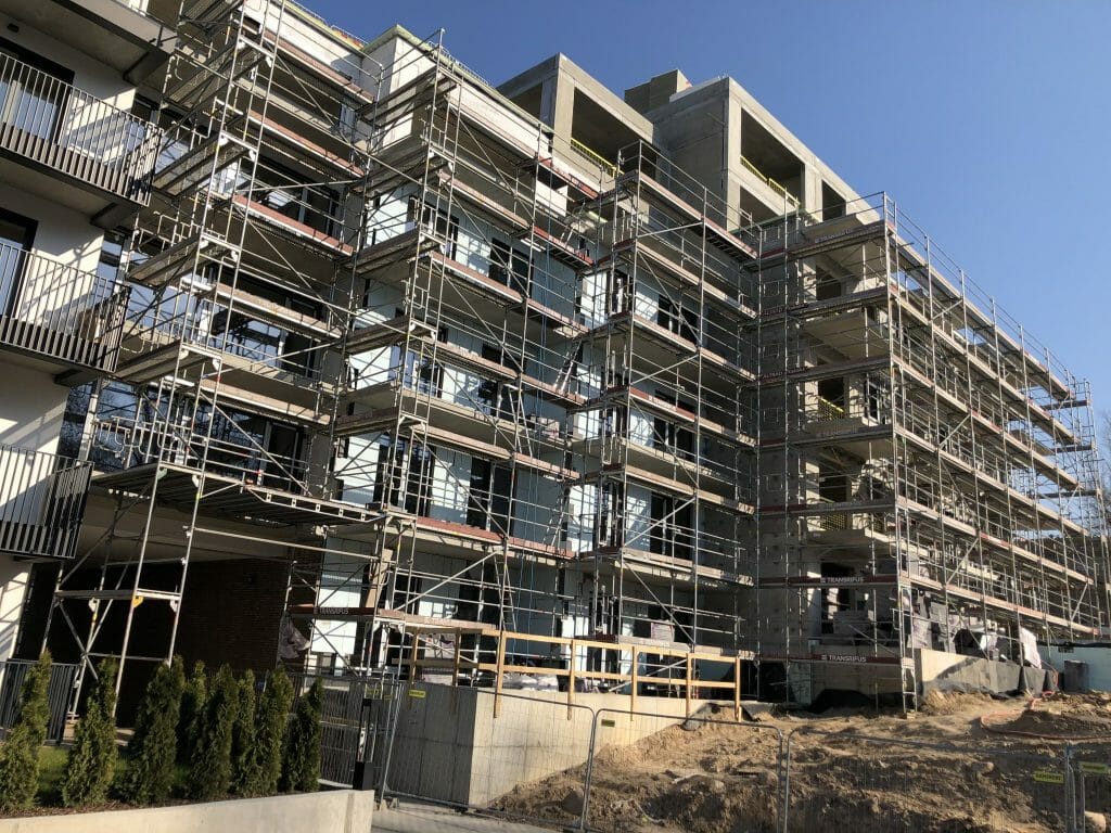 Matau Vilnių 2 etapas (Aludarių g. 7) - Daudzdzīvokļu nams - būvdarbu attēli