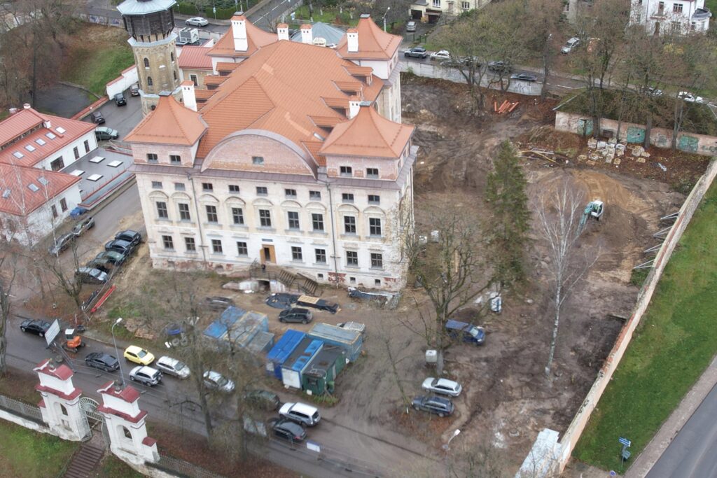 Sapiegų rūmai (L. Sapiegos g. 13) - Cultural center - construction photos