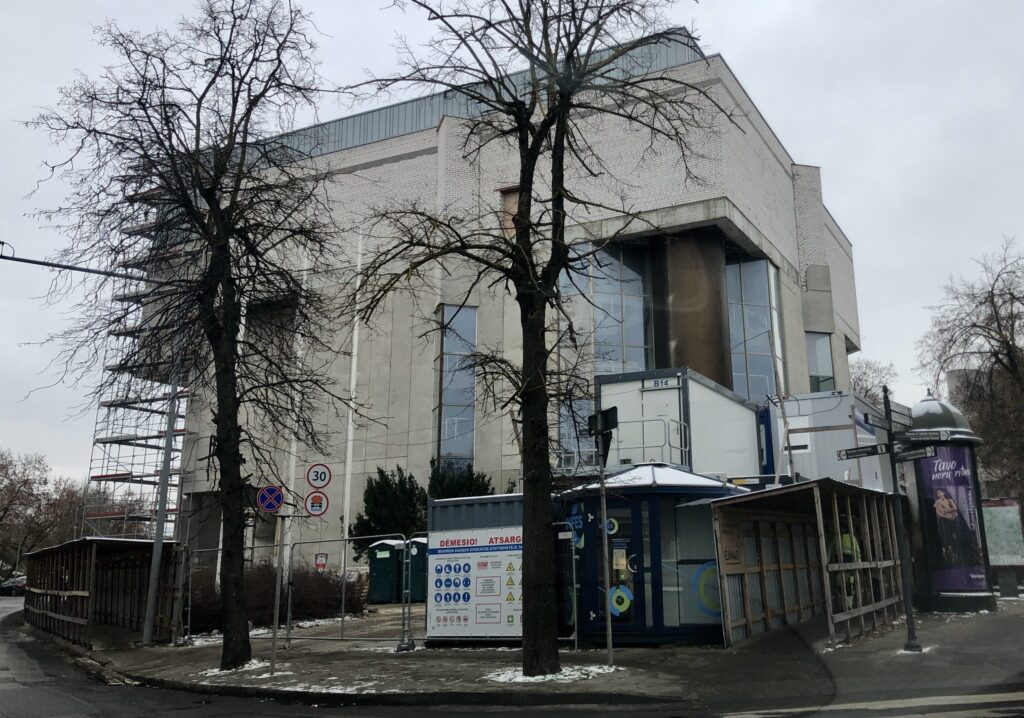 Vilniaus kongresų rūmai (Vilniaus g. 6-1) - Concert hall - construction photos