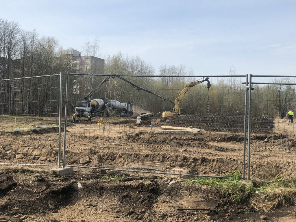 Paparčio žiedas 1 etapas (Partizanų g. 192B) - Daudzdzīvokļu nams - būvdarbu attēli