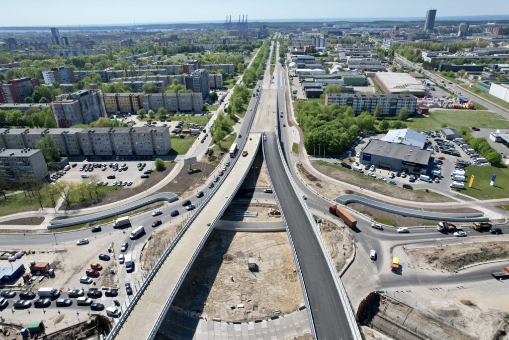 Baltijos pr. žiedinė sankryža (Baltijos pr., Šilutės pl.) - Road - construction photos