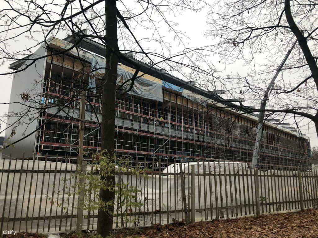 Dariaus ir Girėno stadionas (Perkūno al. 5) - Sports arena - construction photos