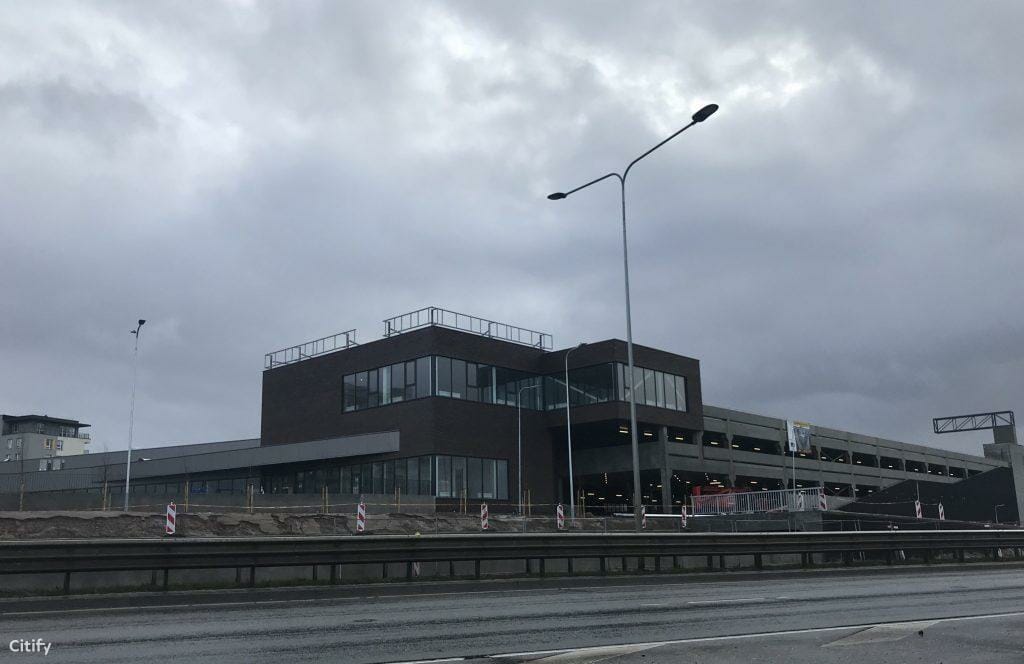 Pašilaičiai PC (Pavilnionių g. 55) - Tirdzniecības centrs - būvdarbu attēli