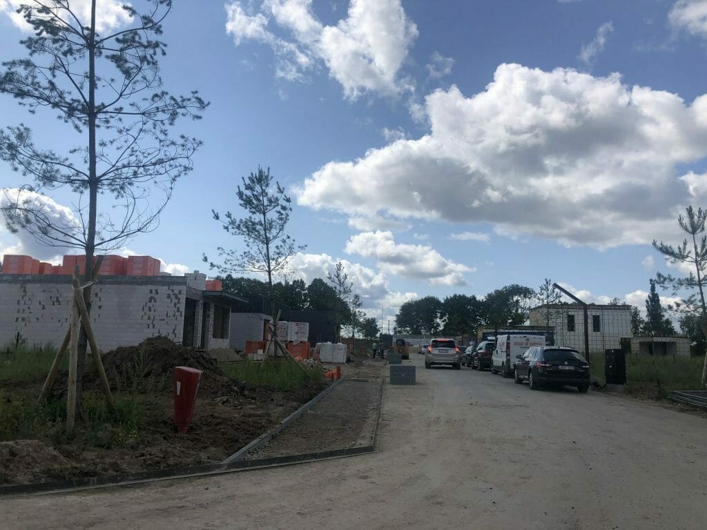 NOA namai (Perkūno al., Pūgos al., Kaitros al., Vandenio al.) - Private house community - construction photos