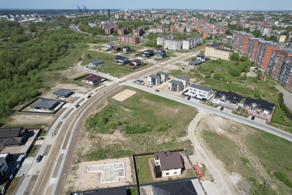 Karlskronos, Irklų, Kurėnų, Jachtų, Škunų, Kapitonų, Jungų gatvių įrengimas (Karlskronos g., Irklų g., Kurėnų g., Jachtų g., Škunų g., Kapitonų g., Jungų g.) - Street - construction photos