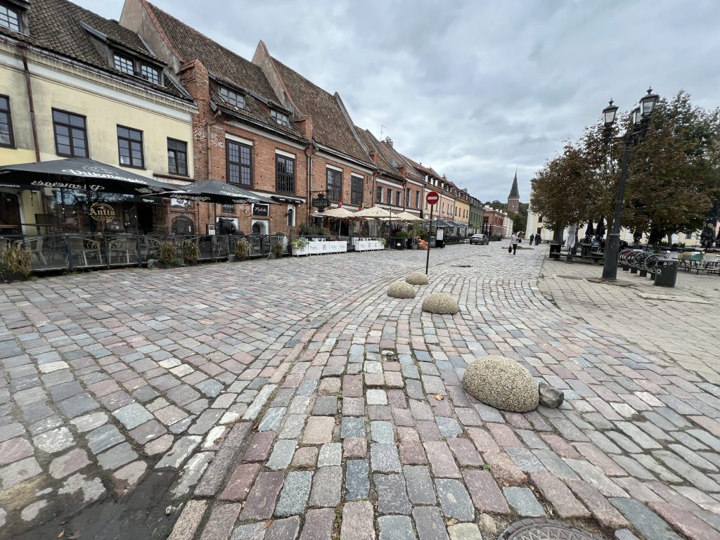Kauno rotušės aikštė (Rotušės a.) - Square - construction photos