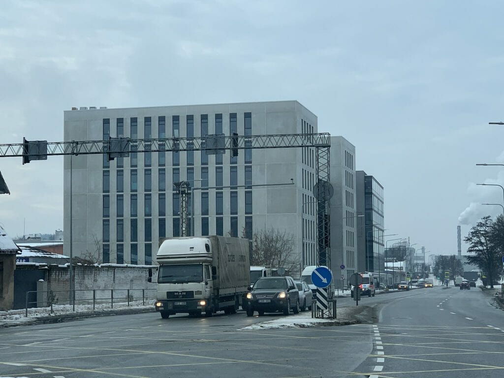 OFFICE 100 by Skraidenis (Panerių g. 49) - Office center - construction photos