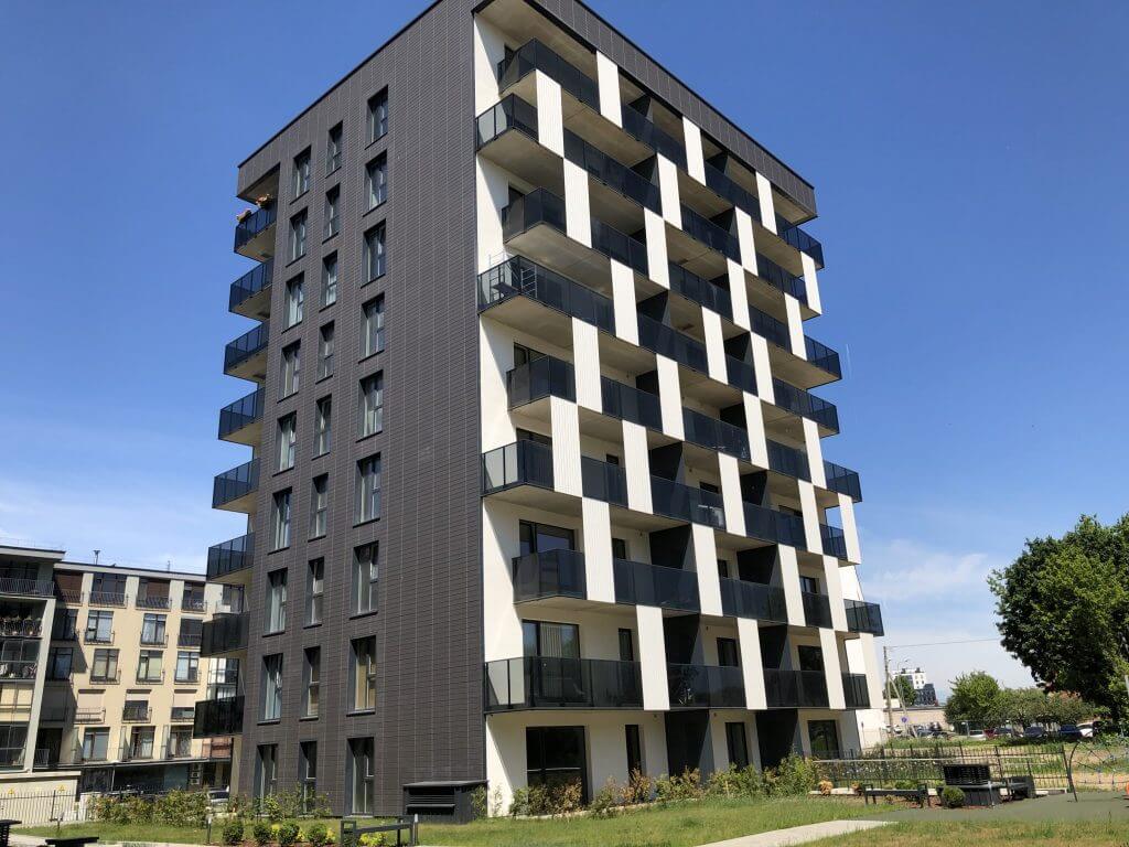 Centro duetas (Lvovo g. 81) - Multi apartment - construction photos