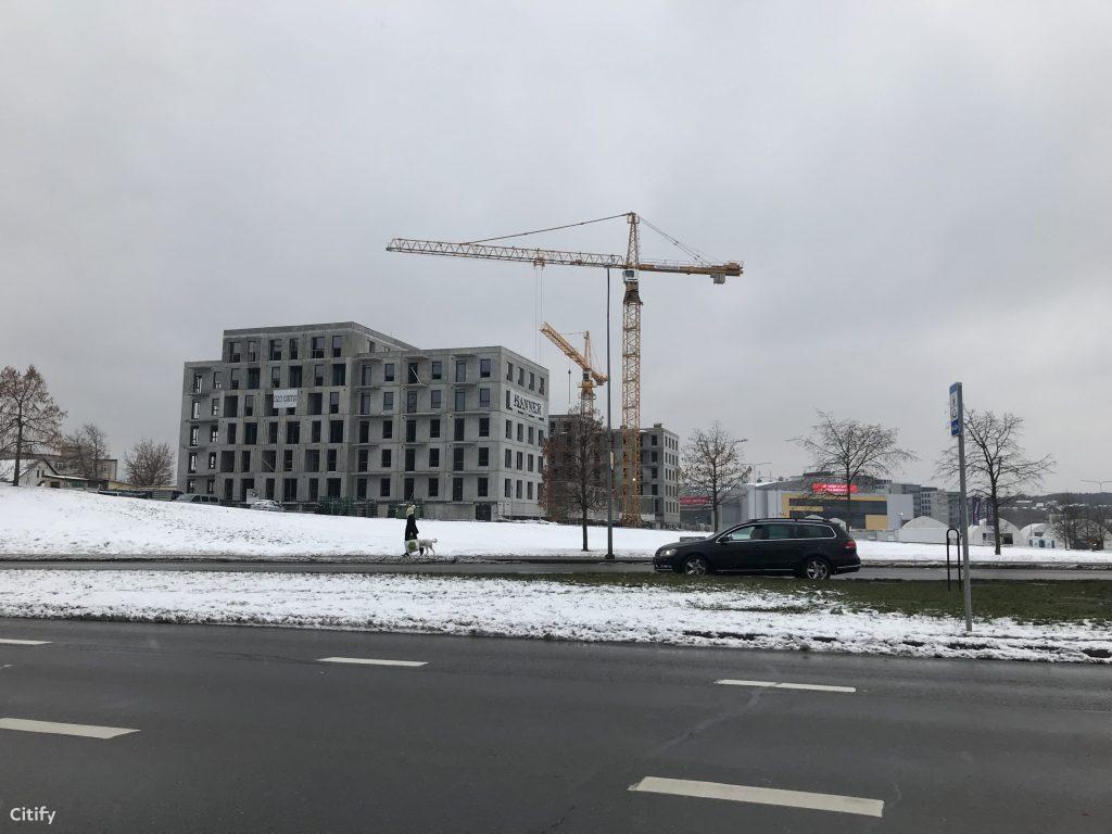 Ozo gama (Kalvarijų g. 204B) - Viešbutis, Daugiabutis - statybų nuotraukos