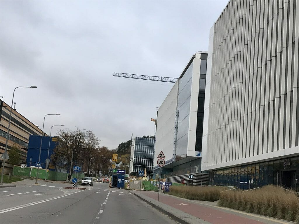 Saltoniškių 7 (S7) 4 etapas (Saltoniškių g. 7C) - Office center - construction photos