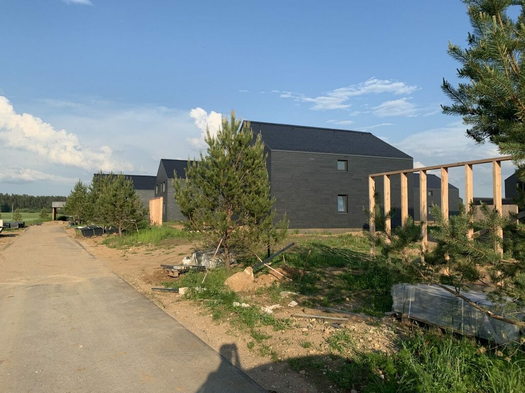 Akmenvilis (Šaltalankių g. 1) - Rindu mājas - būvdarbu attēli