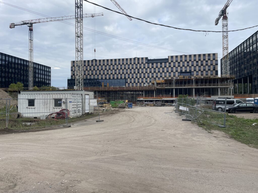Business Stadium Central (Rinktinės g. 3) - Verslo centras - statybų nuotraukos