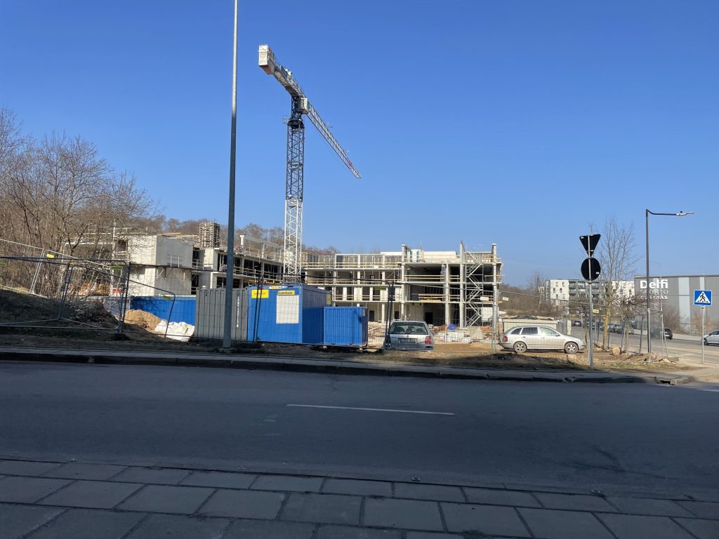 Ozų ozas (Vito Gerulaičio g. 4) - Co-living, Multi apartment - construction photos