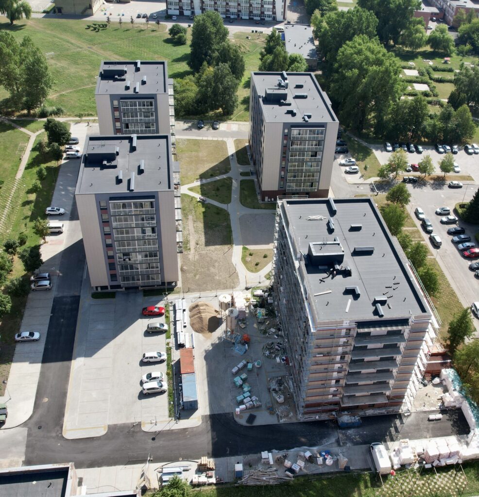 Baltijos terasos (Baltijos pr. 111) - Korterelamu - ehituse fotod