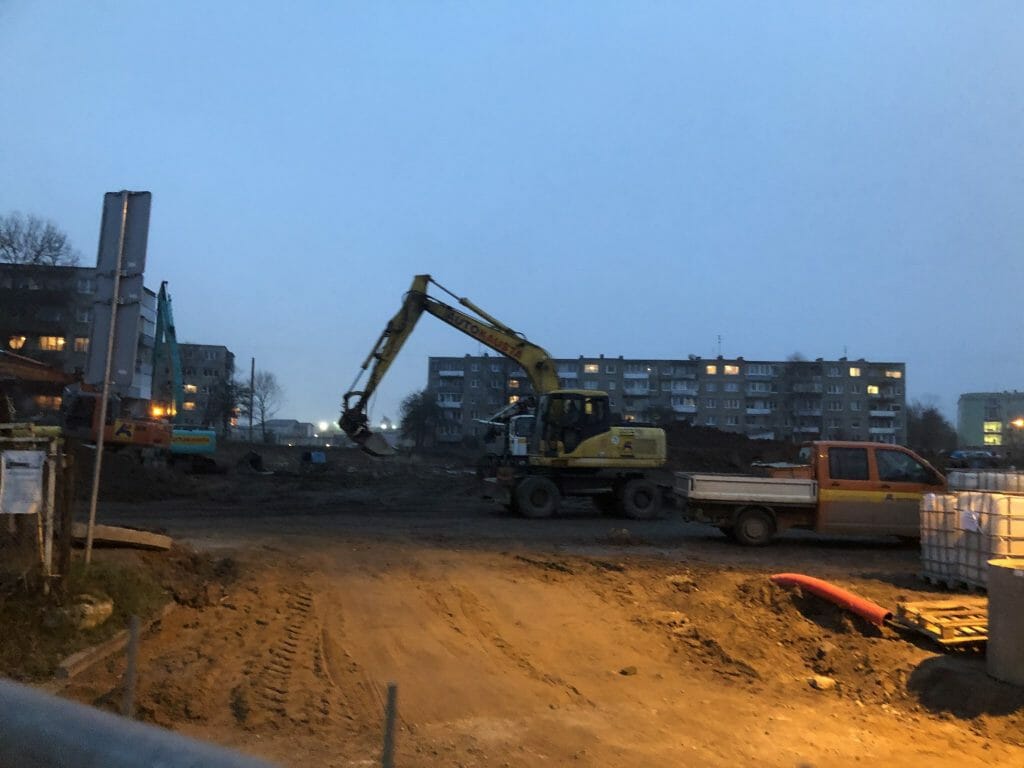 Kauno ledo rūmai (Kovo 11-osios g. 26) - Sports arena - construction photos