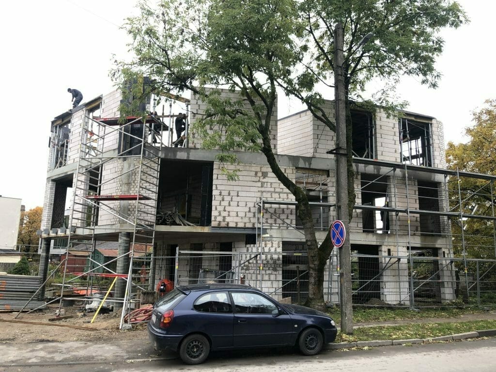 A. Mackevičiaus g. 126 (A. Mackevičiaus g. 126) - Multi apartment - construction photos