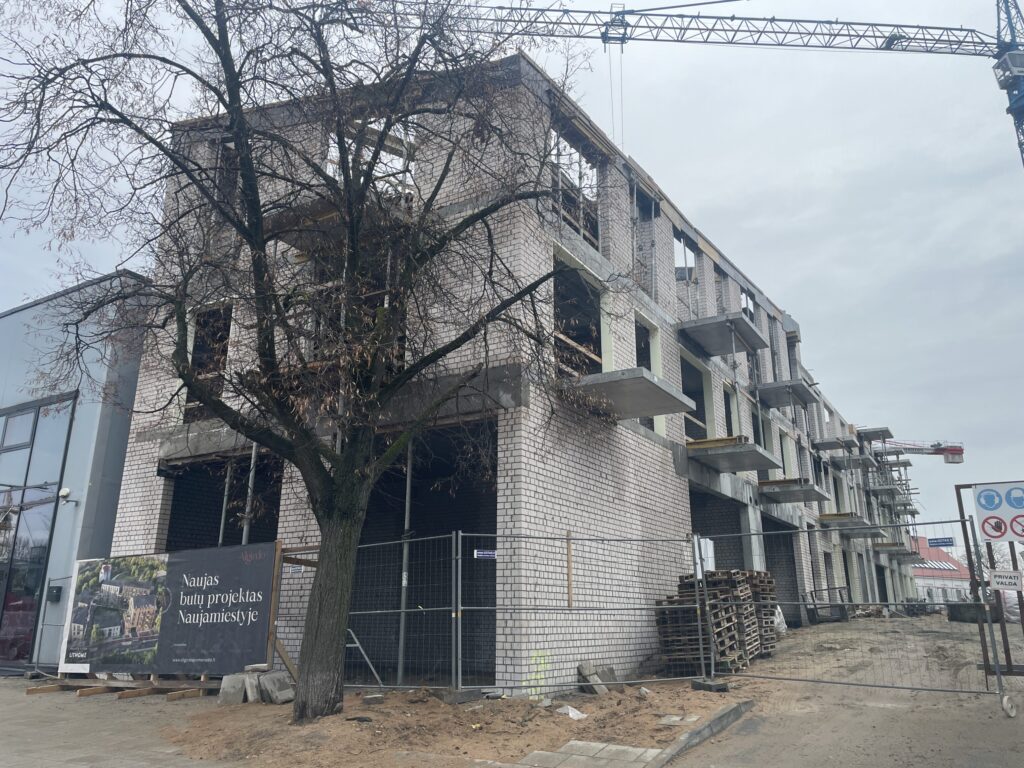 Algirdo promenada (Algirdo g. 48C) - Multi apartment - construction photos