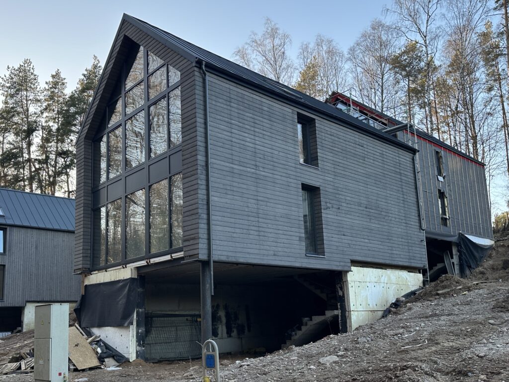 Pupojų g. 32, 34 (Pupojų g. 32, 34) - Private house community - construction photos