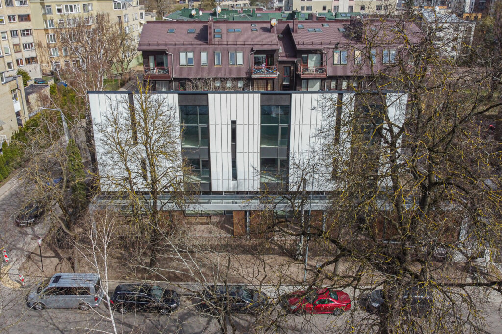 Lūšių 19 (Lūšių g. 19) - Row housing - construction photos