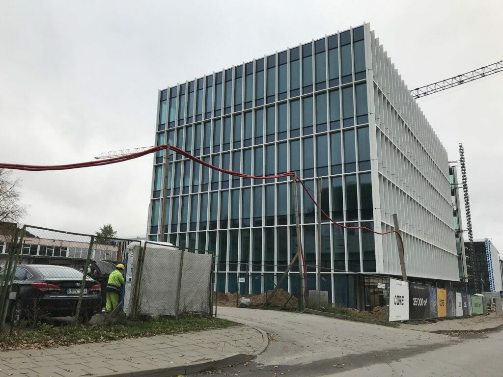 CORE (Ukmergės g. 126) - Office center - construction photos